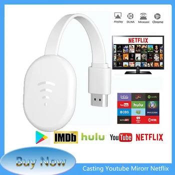 TV Stick Беспроводной HDMI-совместимый 1080P для Chromecast 3 Для Netflix WiFi Дисплей Приемник ТВ-экран Miracast ключ Anycast