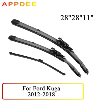 Набор щеток передних и задних стеклоочистителей APPDEE для Ford Kuga MK 2 2012 - 2017 2016 2015 2014 2013 Лобовое стекло 28 