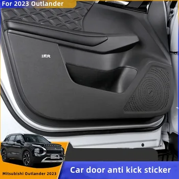 4ШТ Для Mitsubishi Outlander 2023 Автомобильная Дверь Противоударная Накладка Кожаная Защитная Пленка Для Боковой Кромки Двери Автомобиля Автомобильные Наклейки Аксессуары