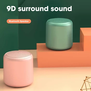 Динамик Bluetooth, мини-звуковая коробка, Беспроводные колонки, Портативная маленькая звуковая панель, музыкальная шкатулка из сплава Caixa De Som Altavoz Bluetooth