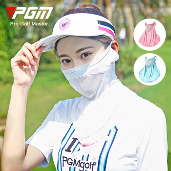 Производитель солнцезащитных масок для гольфа PGM, Оптовая продажа, Ледяная шелковая маска для мужчин и женщин, прохладная и дышащая маска для верховой езды на шее KOZ004