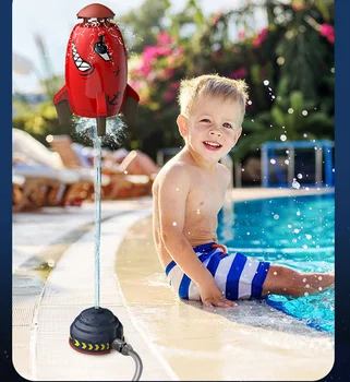 Водные игры ракетная игрушка для купания детей детская летняя ванная комната душ детские принадлежности Открытый Пляж Открытый бассейн Игрушка