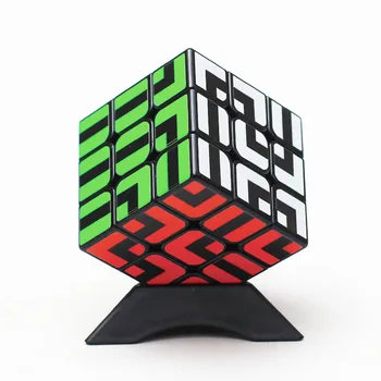Z-cube Лабиринт Типа 3x3x3 Magic Cube Головоломка Цифровой Куб профессиональный Magic Cube 3x3 Лабиринт Игрушки Для Детей Мальчиков Лабиринт Типа Mag