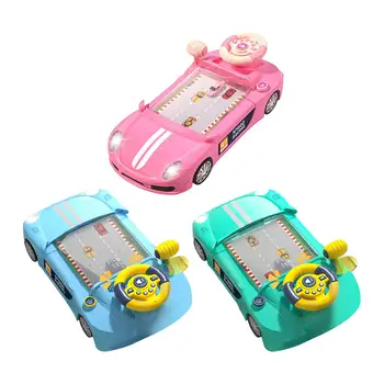 Игрушка на руле для автомобиля с песнями и огоньками, имитирующая вождение для малышей, для детей 3 лет, играющих понарошку