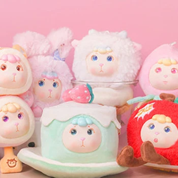 Очаровательные куклы-ягнята, забавные миниатюрные куклы-животные в подарок на День рождения