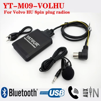 Новое поступление Yatour Hi-fi Bluetooth USB Музыкальный плеер с комплектом телефонных звонков для Volvo C70 S40 S60 V40 V70 XC70