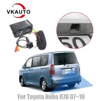 Камера заднего вида VKAUTO Для Toyota Noha R70 2007 ~ 2016 CCD HD Ночного видения Резервная Парковочная Камера Заднего вида зарезервированное отверстие