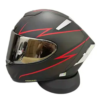 X14 Матовый Черный Красный мотоциклетный шлем с полным лицом, мужской шлем для езды по мотокроссу, женский мотоциклетный шлем Casco De Motocicleta