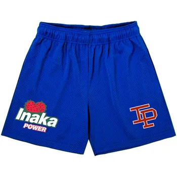 Базовые шорты Inaka Power Мужские Женские Модные повседневные шорты для занятий фитнесом, баскетболом, летними тренировками, дышащими сетчатыми шортами