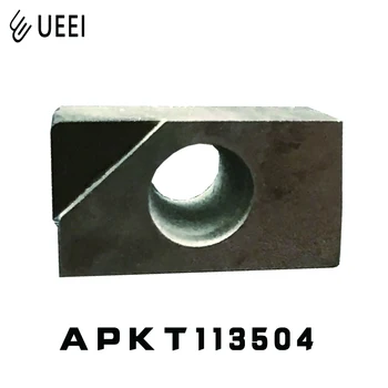 1шт Высокое качество APKT113504 APKT160402 APKT160404 APKT160408 CBN PCD Алмазные пластины с ЧПУ металлические резцы твердосплавный токарный инструмент