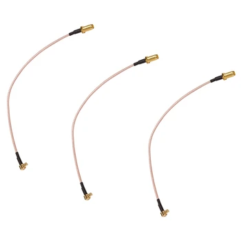 3X Переходный кабель MCX от мужчины к женщине SMA RG316 с косичкой с низкими потерями 21 см/8,3 дюйма
