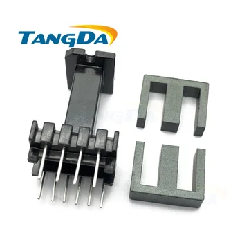 Tangda EEL16 6 + 4-контактный 10P магнитный сердечник катушки EEL + каркасное устройство для намотки Ферритового сердечника Корпус трансформатора вертикальный AG