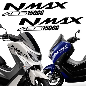 Светоотражающие Наклейки NMAX, Наклейки С Логотипом Скутера В Переднюю Полоску, Набор Аксессуаров Для Yamaha Nmax125, Nmax150, Nmax155, Nmax160 куб. см Abs