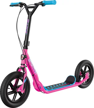 Flashback Kick Scooter – 12-дюймовые Магнитные колеса с воздушными шинами, Двойные Ручные тормоза, Самокат в стиле BMX для детей и подростков