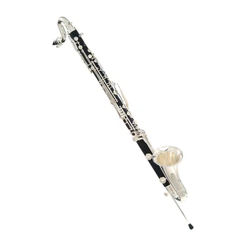 Высококачественный бас-кларнет SEASOUND OEM Low E 18 Silver Keys Bass Clarinet JYCL304