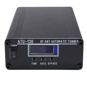 Новый собранный ATU-130 плюс ATU-130+ 1.8- Автоматический антенный тюнер 50 МГц 200 Вт с OLED-дисплеем и футляром для мяса Обновление ATU-100