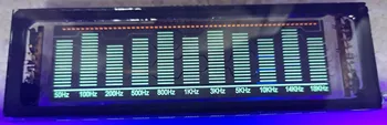 Индикатор Музыкального Спектра VU Meter LED VFD Audio Аудио VU Meter Уровень Платы Басового Усилителя Мультимедийный Дисплей с Источником Питания