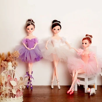 Новые 1/6 Балетные Куклы 32 см, Кукла для Девочек, 11 Шарнирная Танцующая кукла для Детей, Милый Подарок на День Рождения, Модные Игрушки Для Девочек
