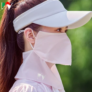 Солнцезащитная маска MY Golf для защиты лица и шеи от ультрафиолета, дышащий тонкий козырек, аксессуары для велоспорта на открытом воздухе